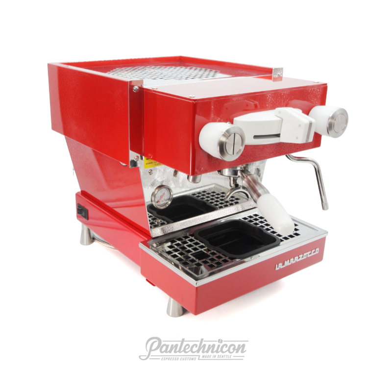 Custom La Marzocco Linea Mini, Red and White – Pantechnicon Design