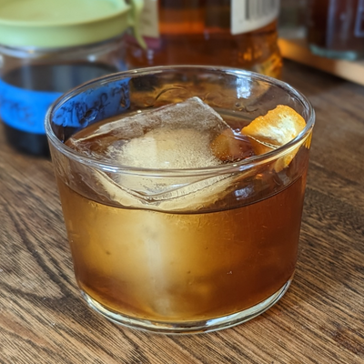 Coffee Bourbon Old-Fashioned