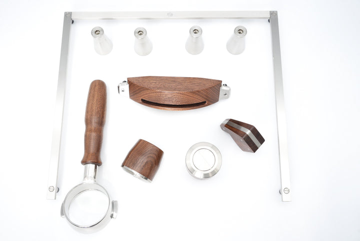 【新品未使用】Marzocco純正 WNボトムレス リネアミニ カスタムキット Linea Mini R Wood Customization Kit // Specht