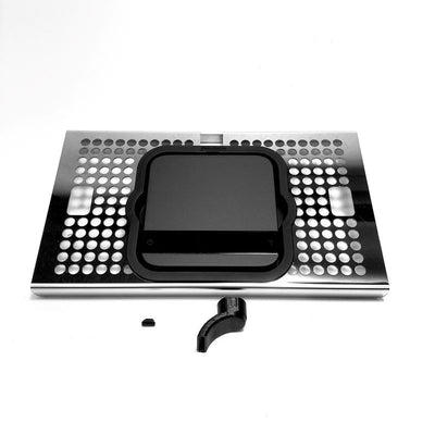 Custom drain tray with acaia lunar scale for rocket espresso machine