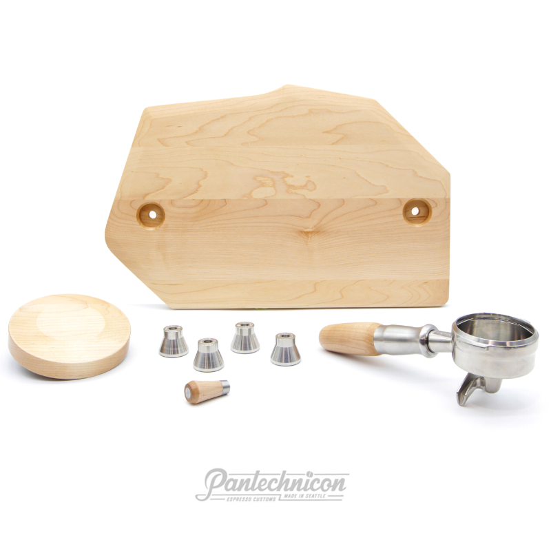 GS3 AV custom kit in maple with double spout, standard legs