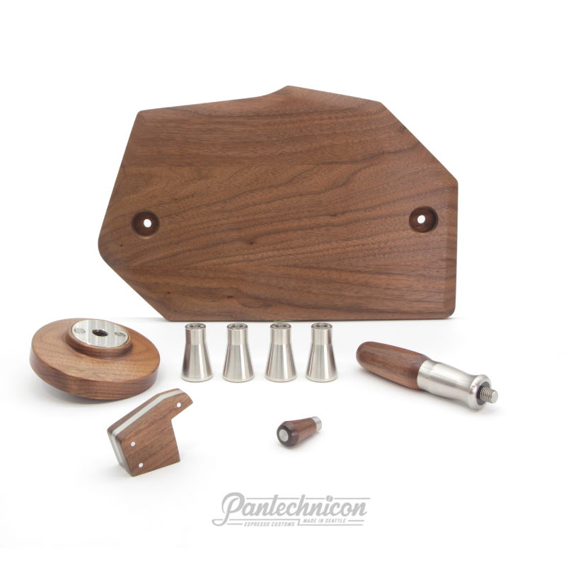 GS3 MP custom set in walnut, handle only, tall legs