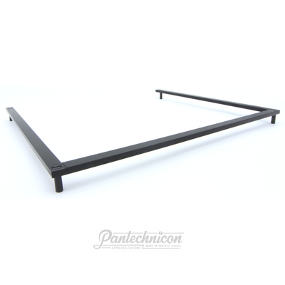 3/4 view linea mini cup rail in black