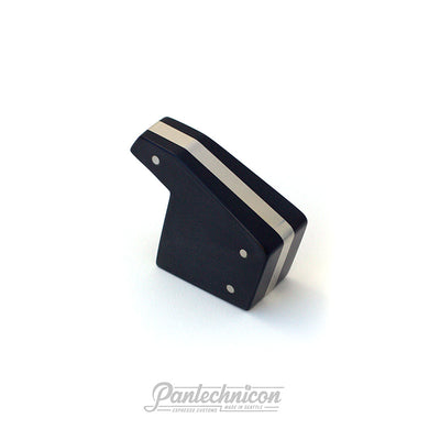 black and stainless custom brew paddle for linea mini