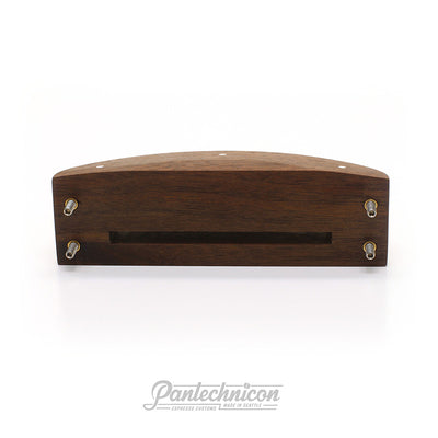 back view of black walnut group cover for linea mini