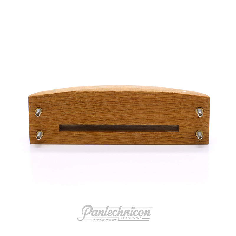 back view of american white oak group cover for linea mini