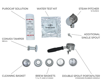 factory linea mini accessories kit with annotations 