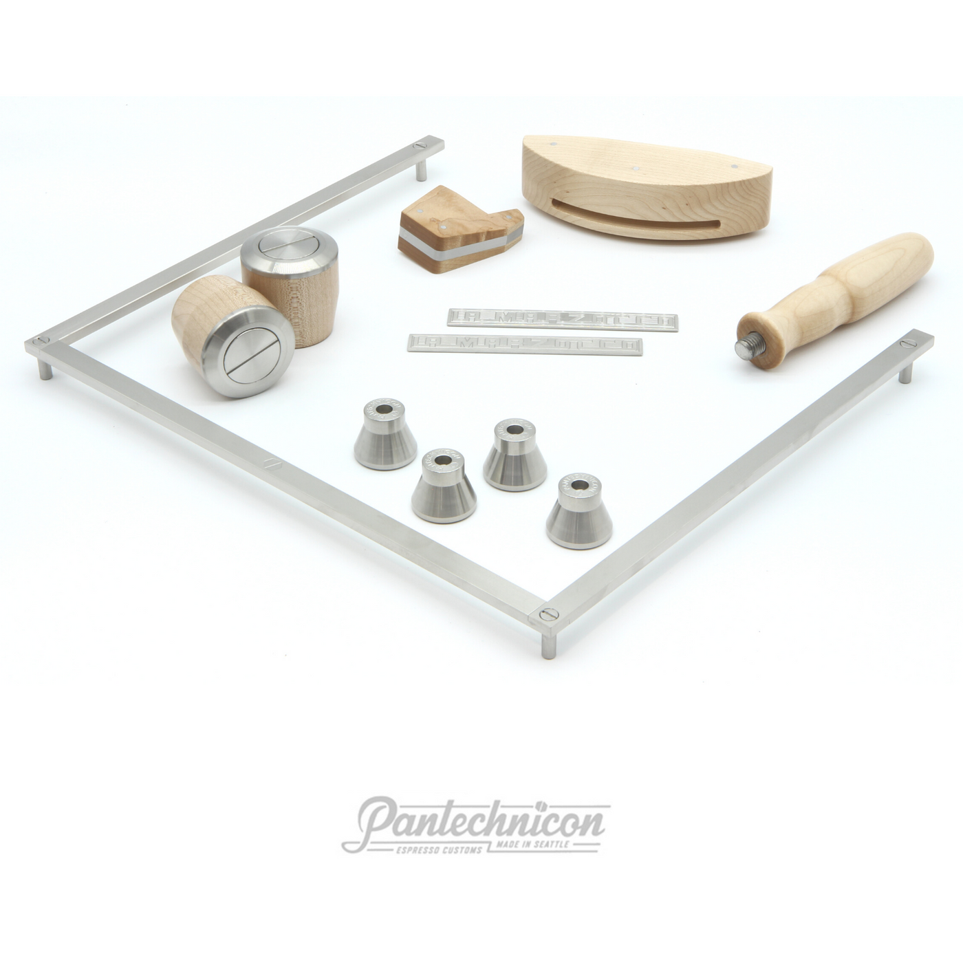 complete kit for linea mini in maple, 25mm legs, handle only