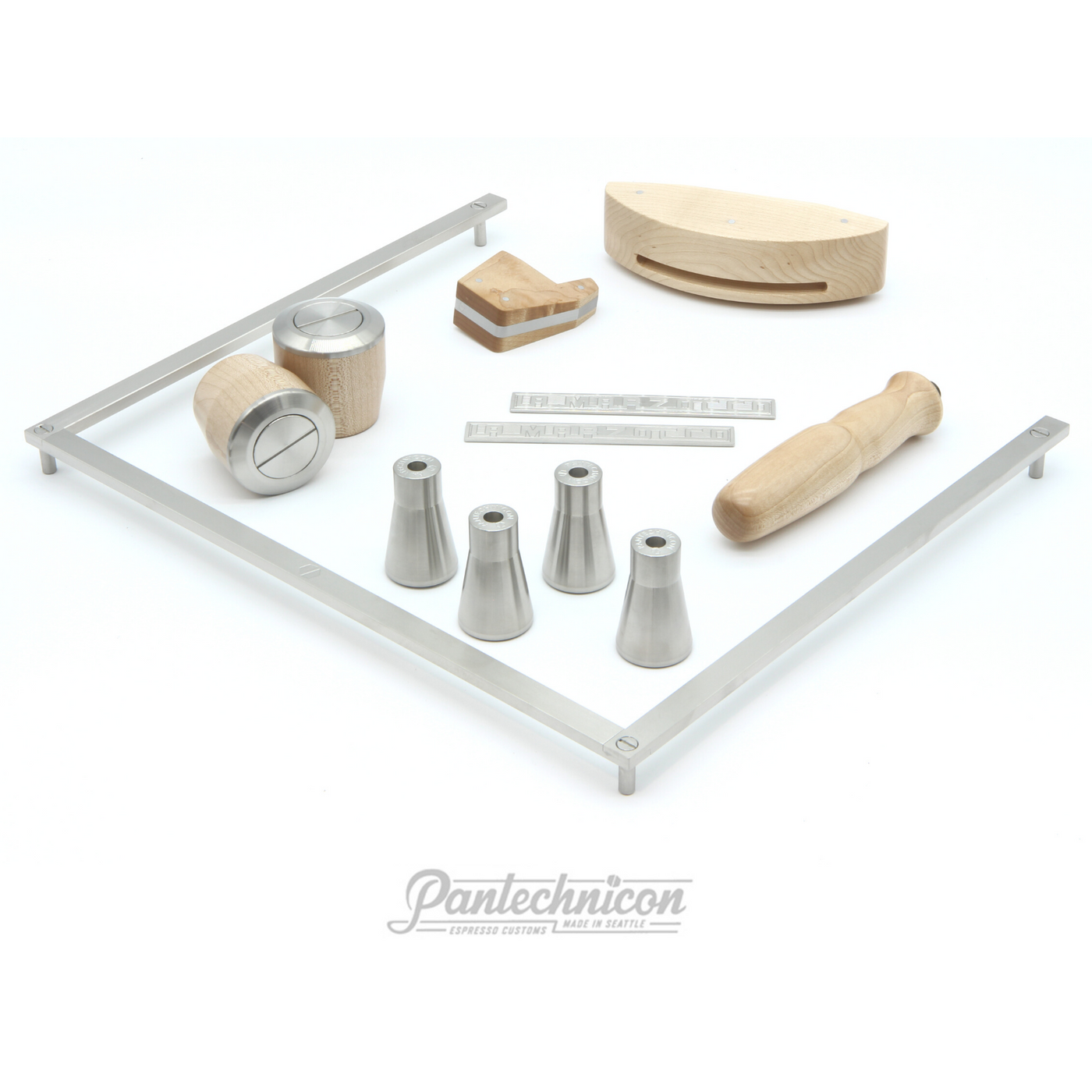 complete kit for linea mini in maple, 50mm legs, handle only