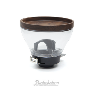 250g bean hopper for x54 with walnut lid