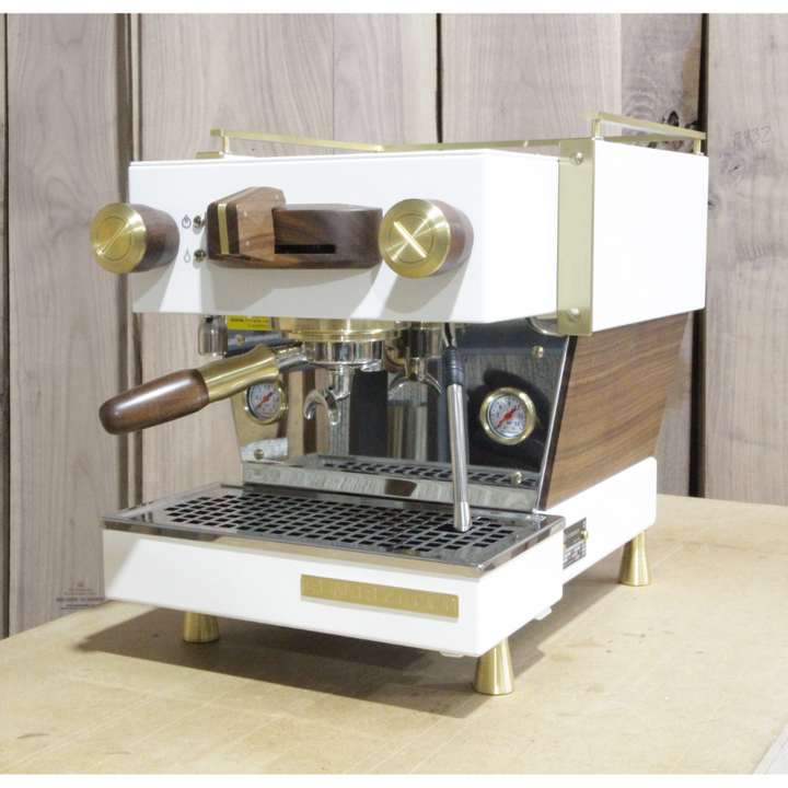 Custom La Marzocco Linea Mini with Wood Surround – Pantechnicon Design
